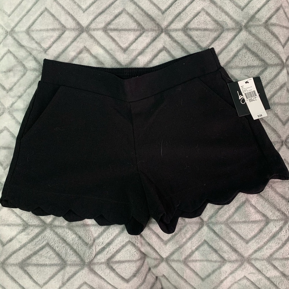 Dressy black shorts size Small